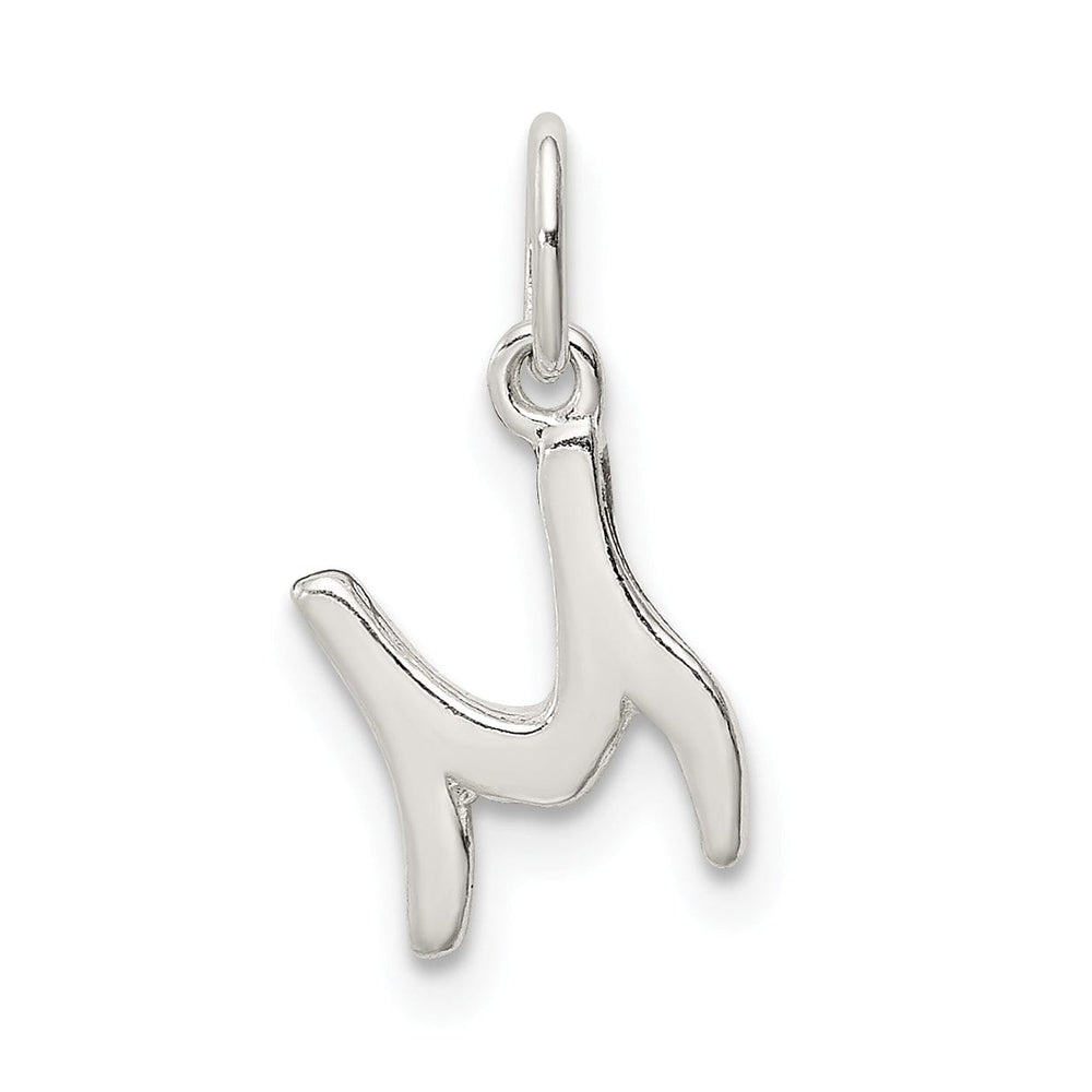 Lovely Rita's Chains Sterling Silver Initial M Pendant