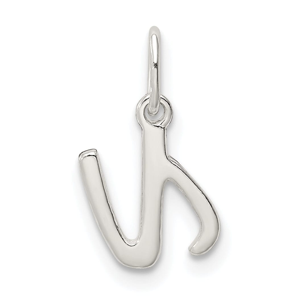 Lovely Rita's Chains Sterling Silver Initial N Pendant