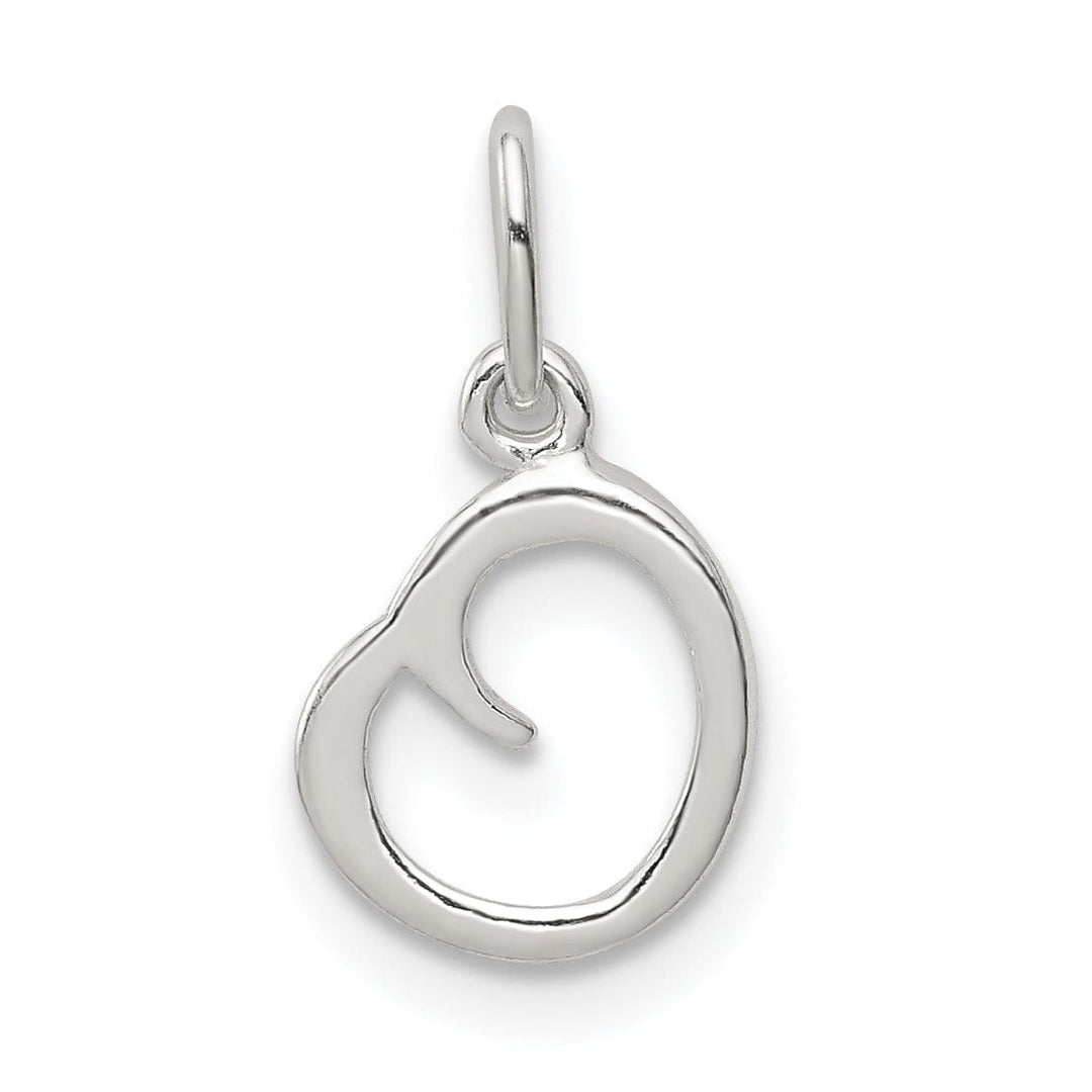 Lovely Rita's Chains Sterling Silver Initial O Pendant