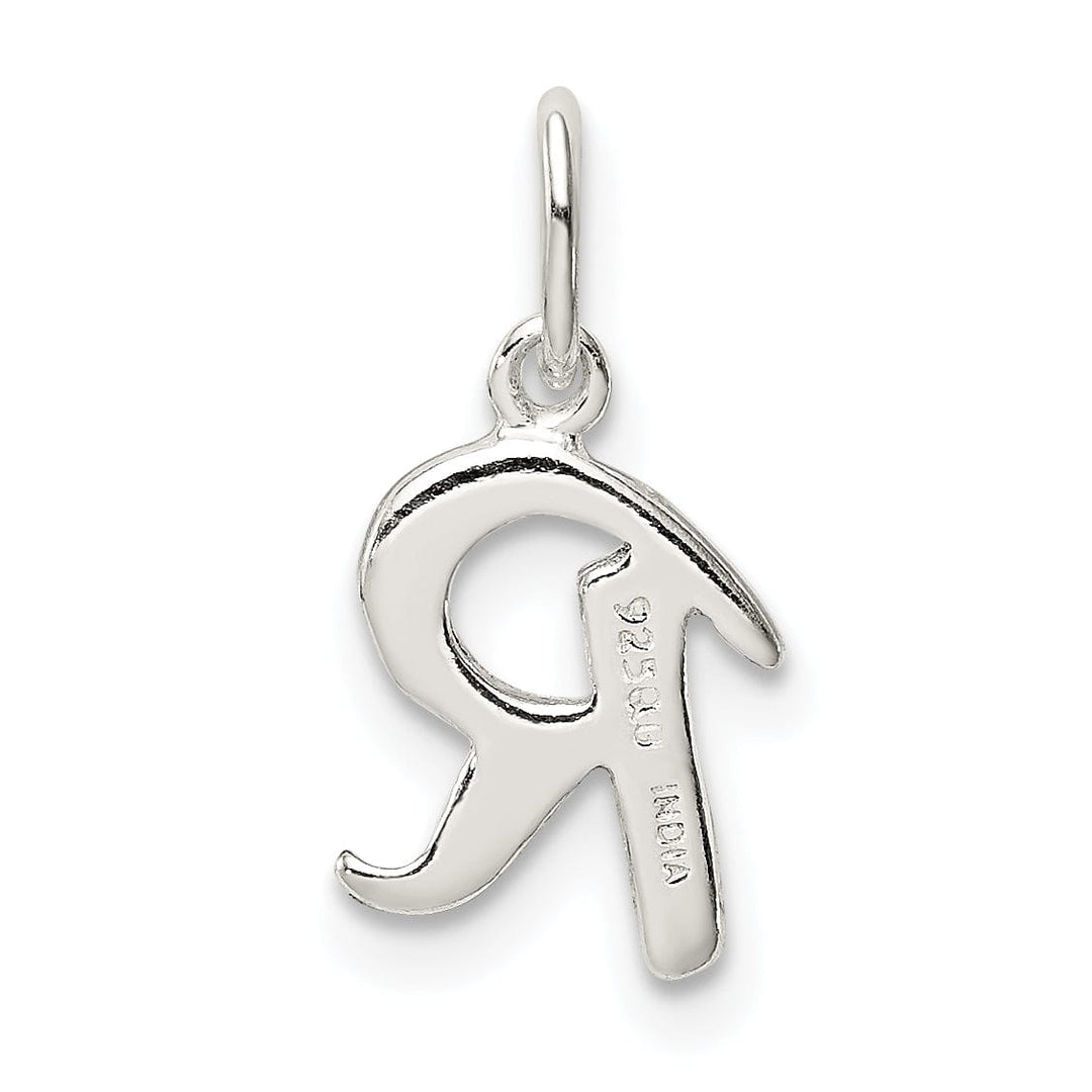 Lovely Rita's Chains Sterling Silver Initial R Pendant
