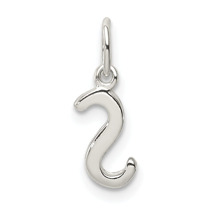 Lovely Rita's Chains Sterling Silver Initial S Pendant