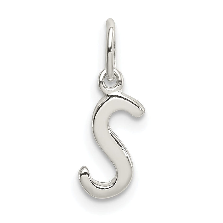 Lovely Rita's Chains Sterling Silver Initial S Pendant
