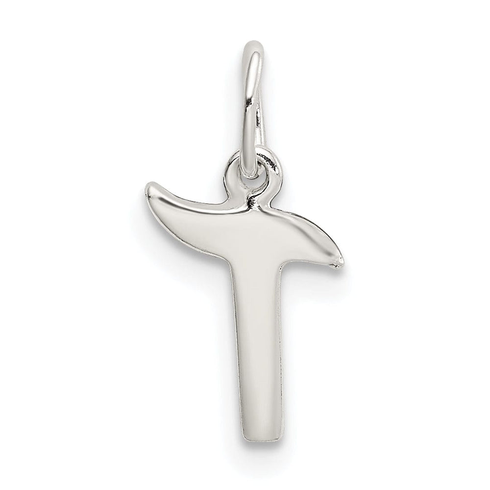 Lovely Rita's Chains Sterling Silver Initial T Pendant