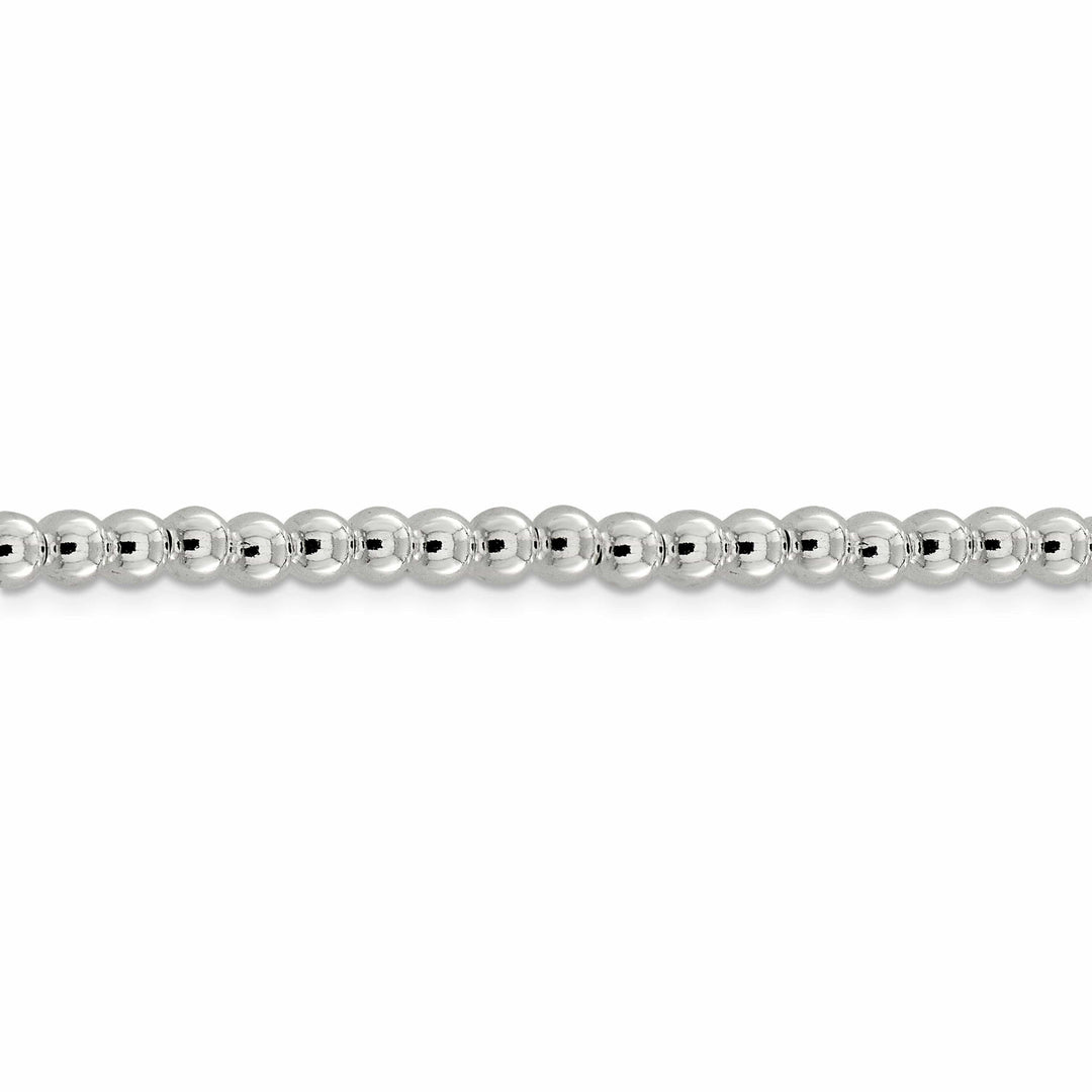 Lovely Rita's Chains Sterling Silver Necklace Beaded Box Chain 5MM