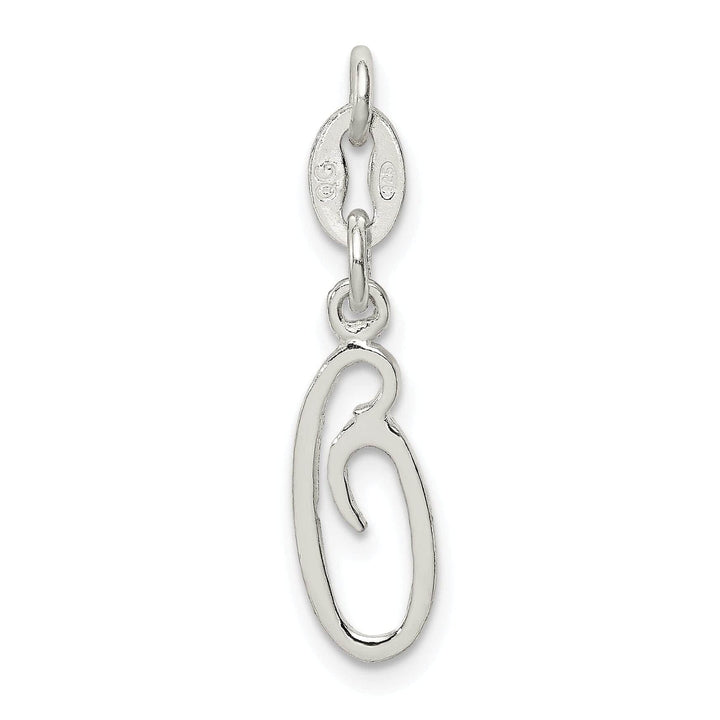 Lovely Rita's Chains Sterling Silver O Initial Pendant