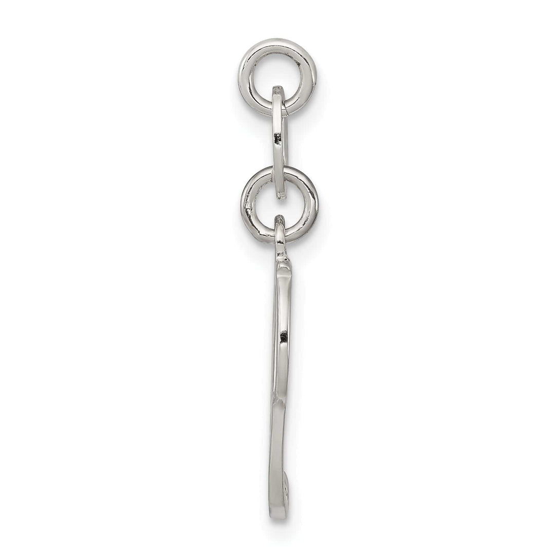 Lovely Rita's Chains Sterling Silver P Initial Pendant
