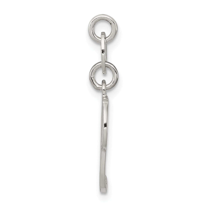Lovely Rita's Chains Sterling Silver P Initial Pendant