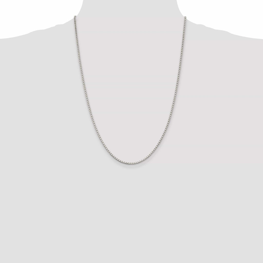 Lovely Rita's Chains Sterling Silver Polish 2.00-mm Solid Box Chain