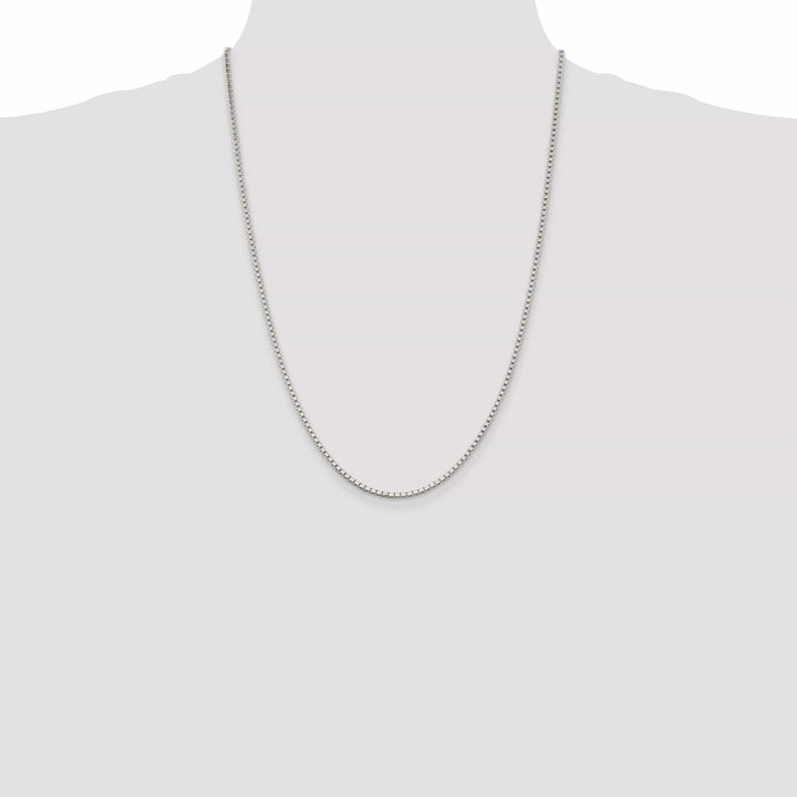 Lovely Rita's Chains Sterling Silver Polish 2.00-mm Solid Box Chain