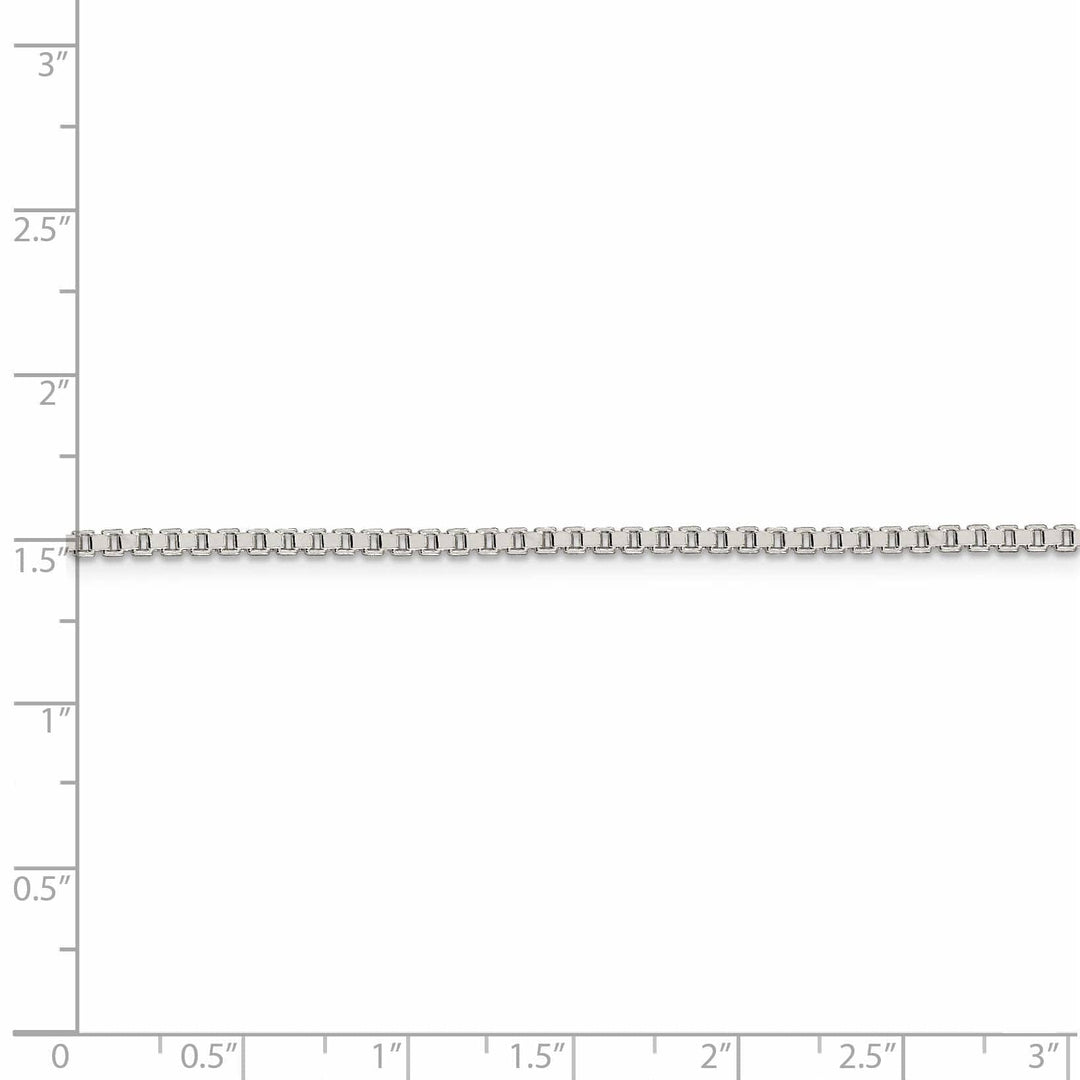 Lovely Rita's Chains Sterling Silver Polish 2.00-mm Solid Box Chain