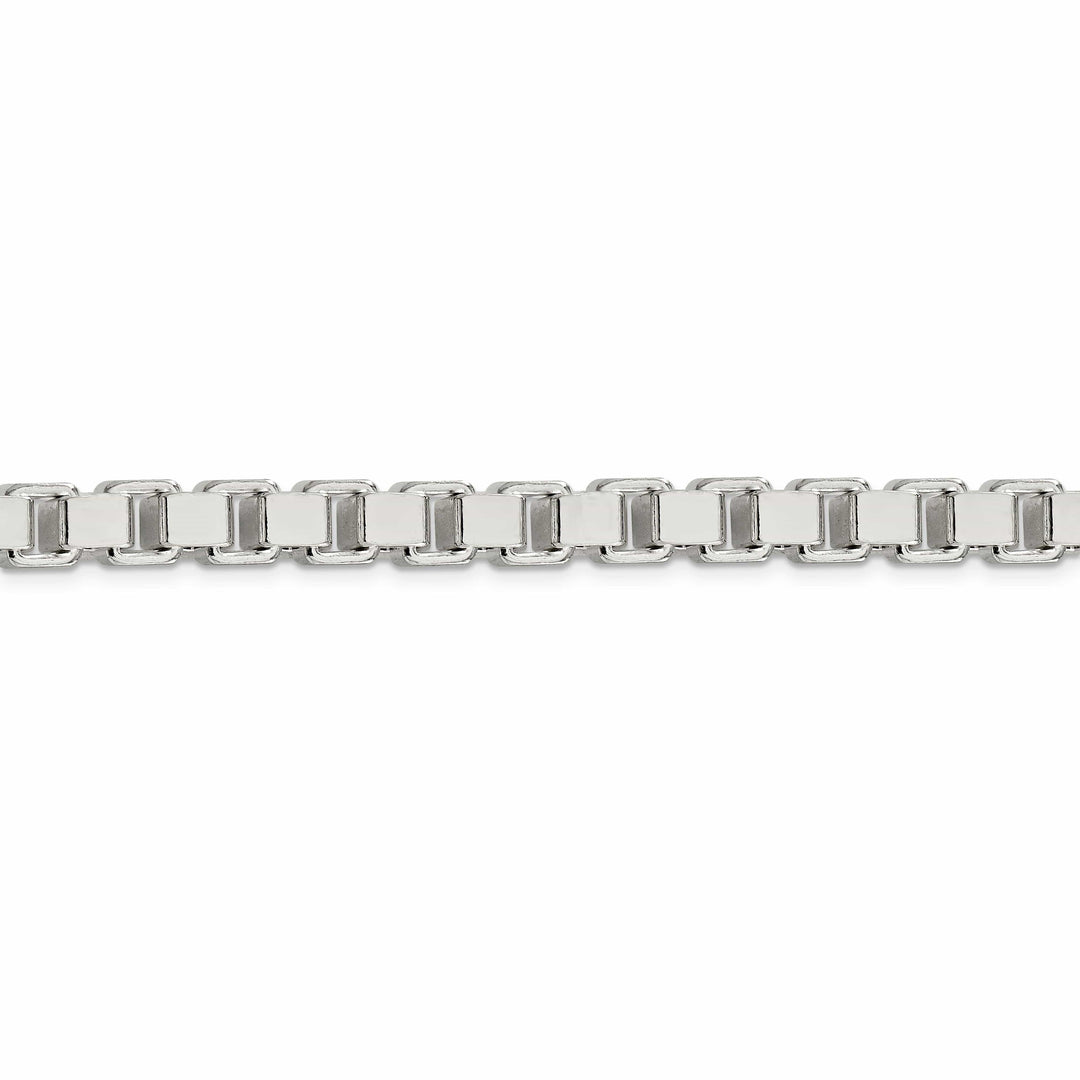 Lovely Rita's Chains Sterling Silver Polish 7.00-mm Solid Box Chain