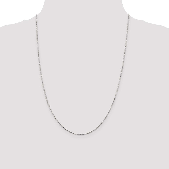 Lovely Rita's Chains Sterling Silver Polished 0.5-mm Fancy Chain