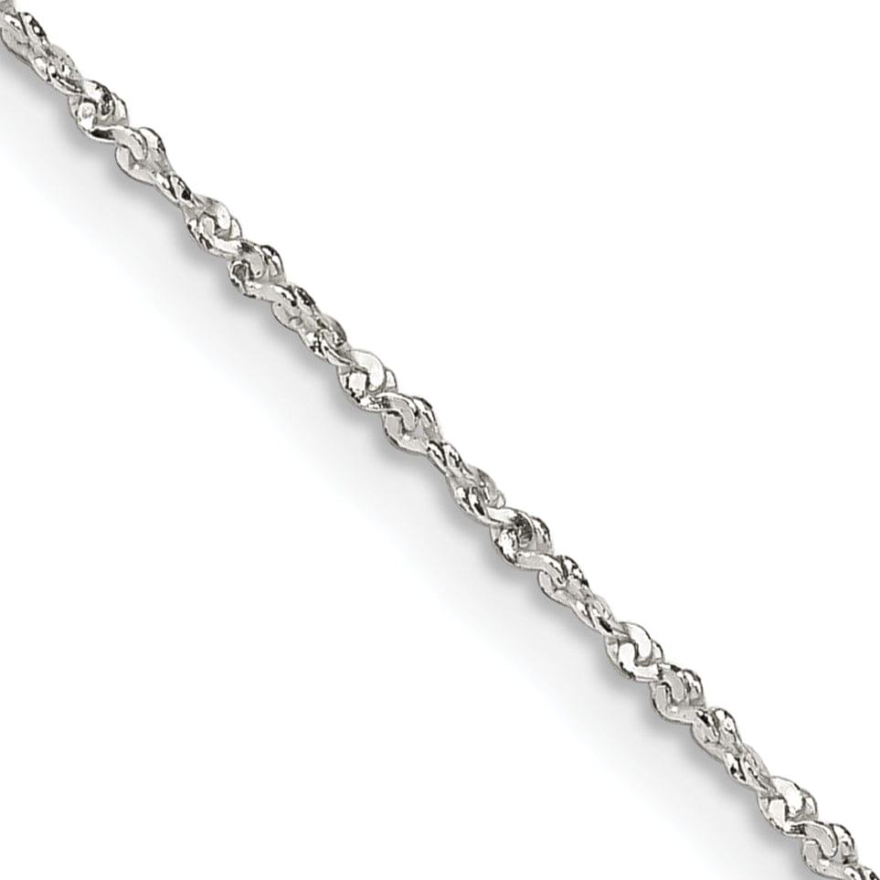 Lovely Rita's Chains Sterling Silver Polished 0.5-mm Fancy Chain