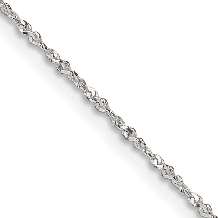 Lovely Rita's Chains Sterling Silver Polished 0.5-mm Fancy Chain