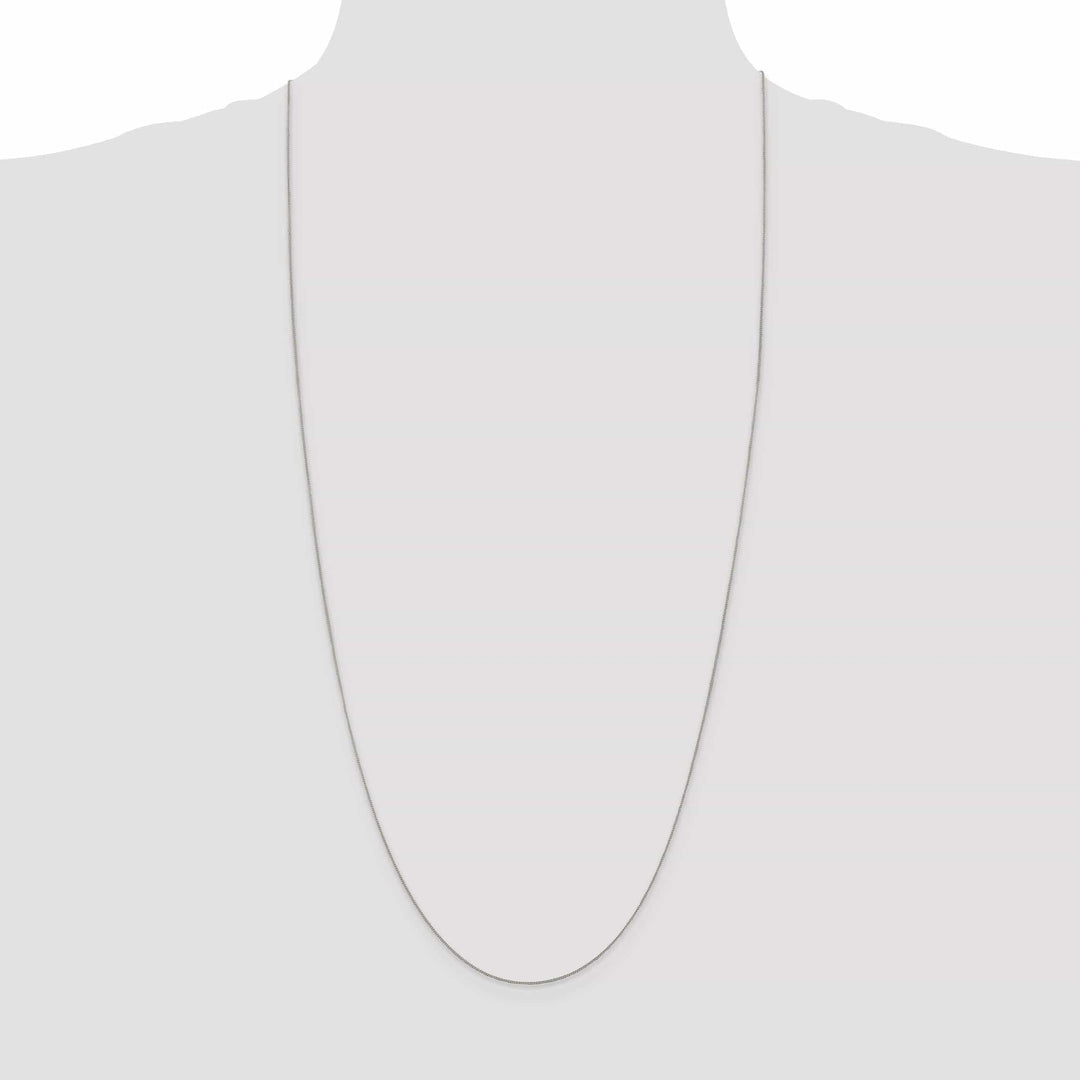 Lovely Rita's Chains Sterling Silver Polished 0.5mm Fine Curb Chain