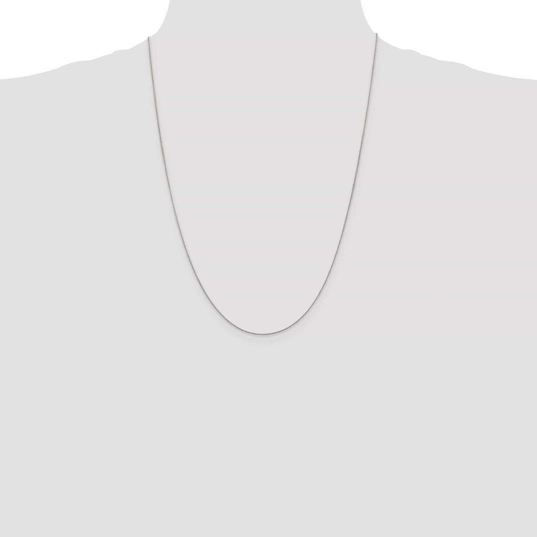Lovely Rita's Chains Sterling Silver Polished 0.5mm Fine Curb Chain