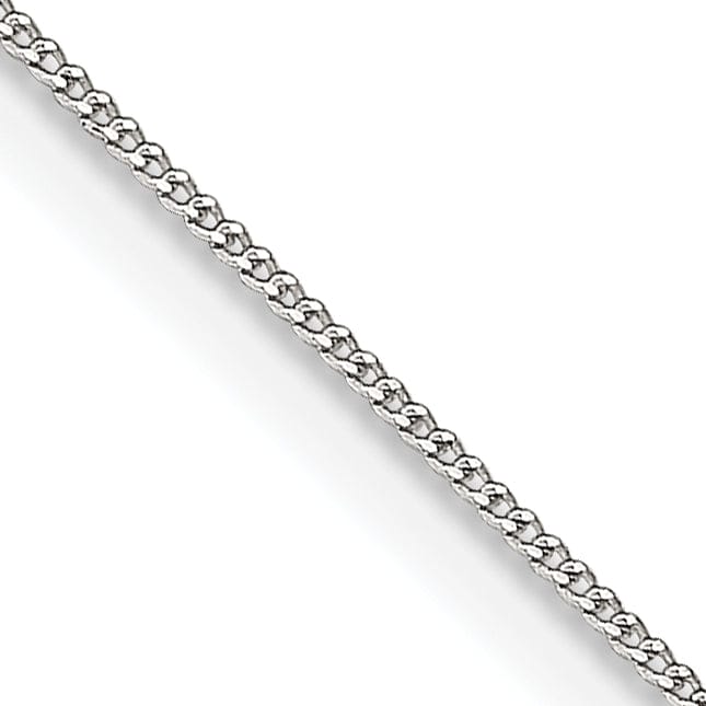 Lovely Rita's Chains Sterling Silver Polished 0.5mm Fine Curb Chain