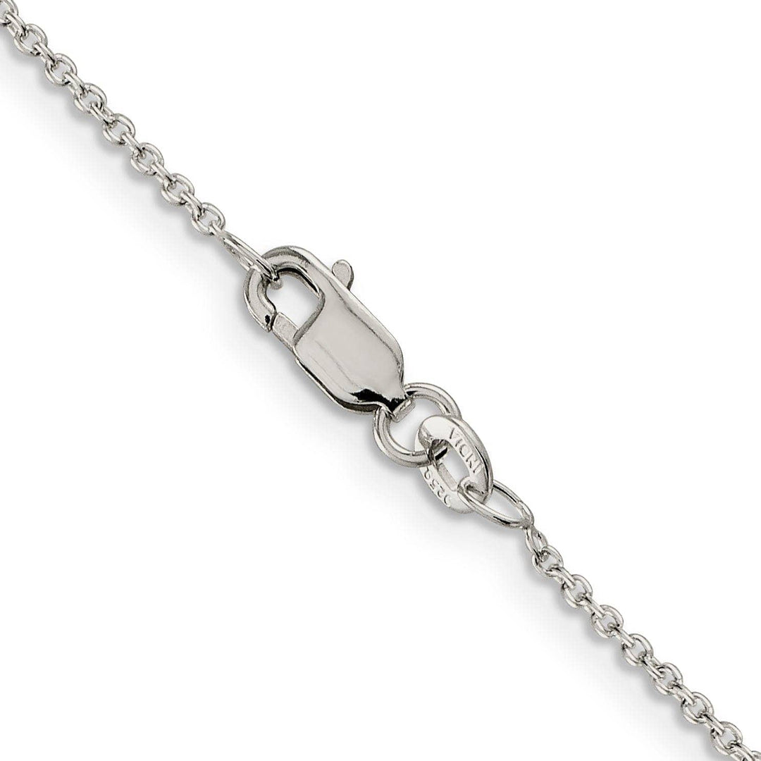 Lovely Rita's Chains Sterling Silver Polished 1.25-mm Cable Chain