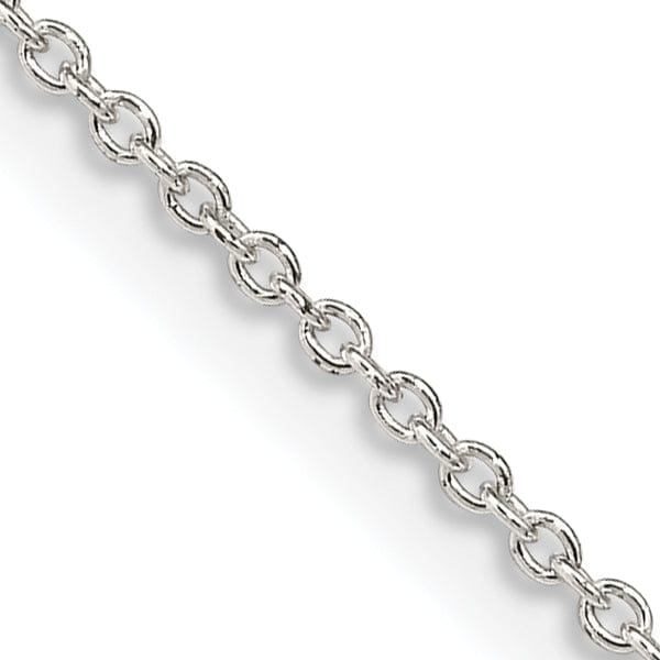 Lovely Rita's Chains Sterling Silver Polished 1.25-mm Cable Chain