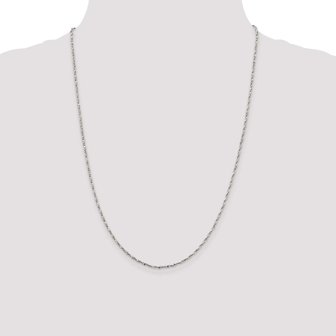 Lovely Rita's Chains Sterling Silver Polished 1.40-mm Fancy Chain