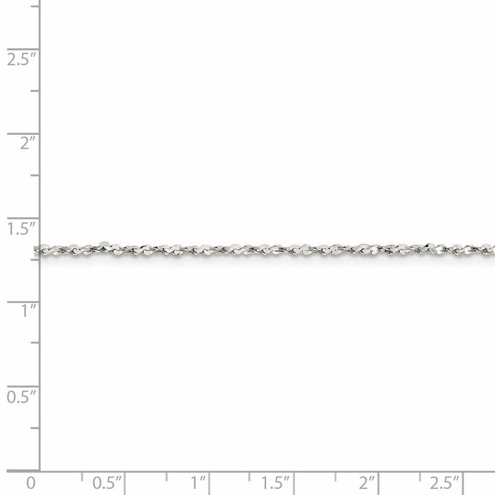 Lovely Rita's Chains Sterling Silver Polished 1.40-mm Fancy Chain