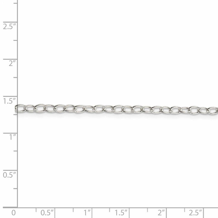 Lovely Rita's Chains Sterling Silver Polished 3.40-mm Link Chain