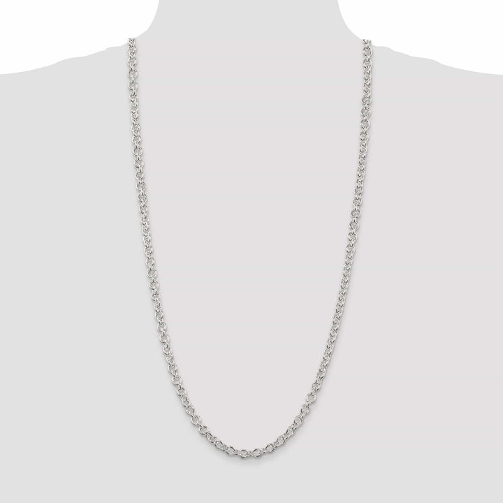 Lovely Rita's Chains Sterling Silver Polished 6.10-mm Cable Chain