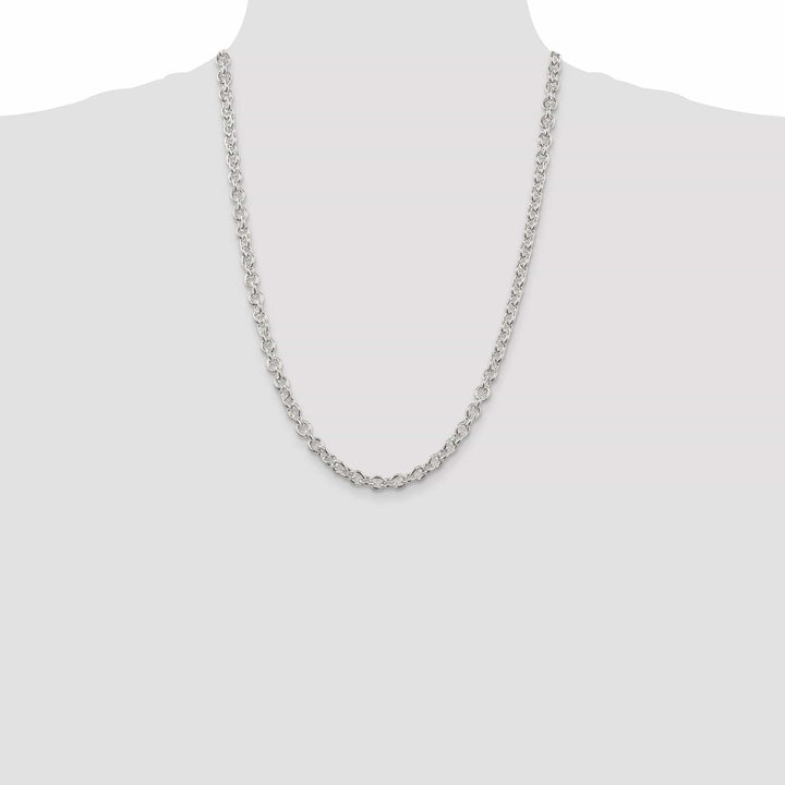 Lovely Rita's Chains Sterling Silver Polished 6.10-mm Cable Chain