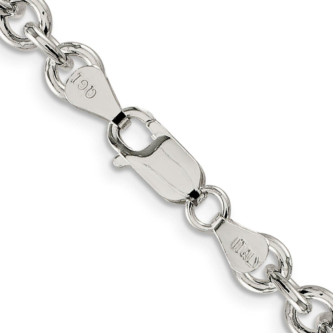 Lovely Rita's Chains Sterling Silver Polished 6.10-mm Cable Chain
