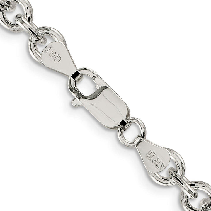 Lovely Rita's Chains Sterling Silver Polished 6.10-mm Cable Chain