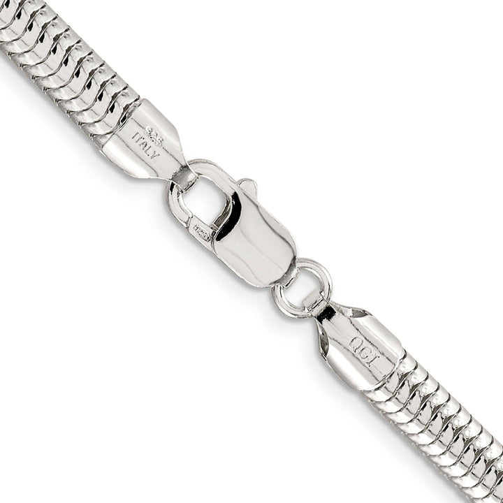 Lovely Rita's Chains Sterling Silver Polished Snake Chain 6MM