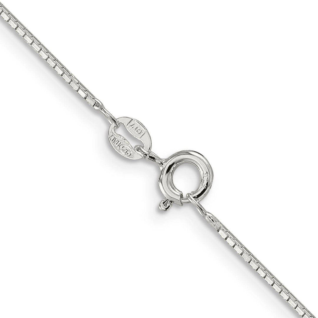 Lovely Rita's Chains Sterling Silver Rhodium 1.00-mm Cable Chain