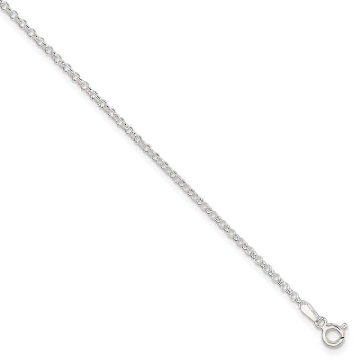 Lovely Rita's Chains Sterling Silver Rolo Chain Anklet