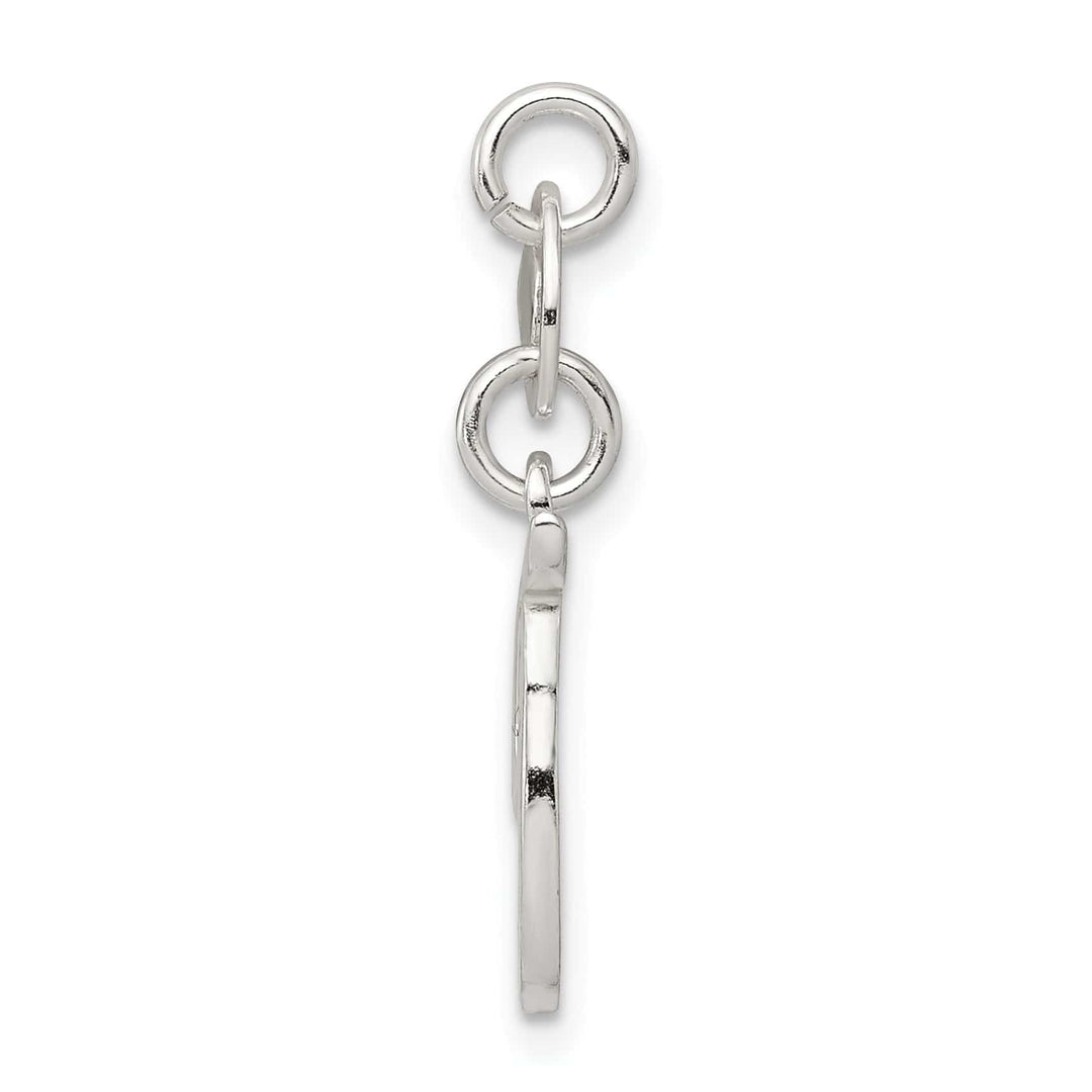 Lovely Rita's Chains Sterling Silver T Initial Pendant