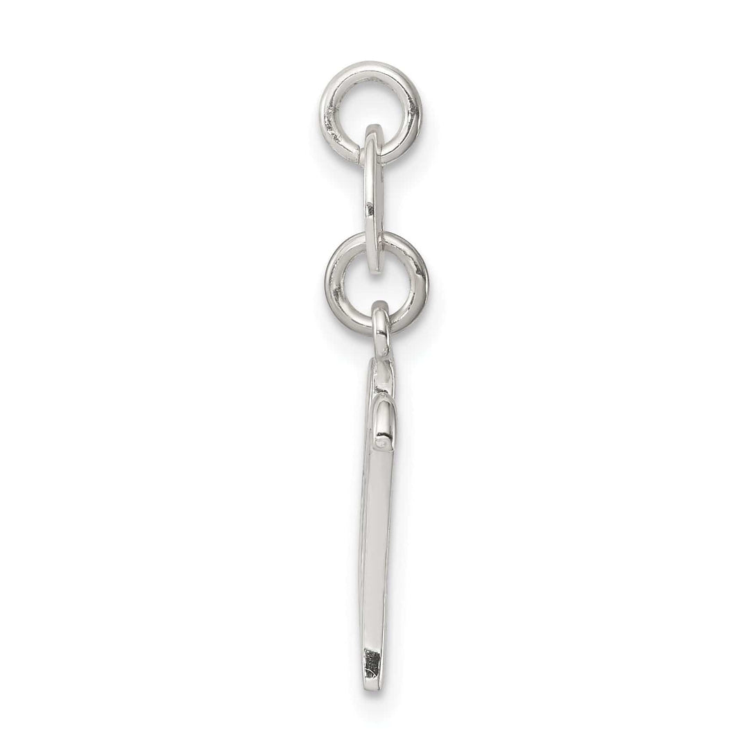 Lovely Rita's Chains Sterling Silver W Initial Pendant
