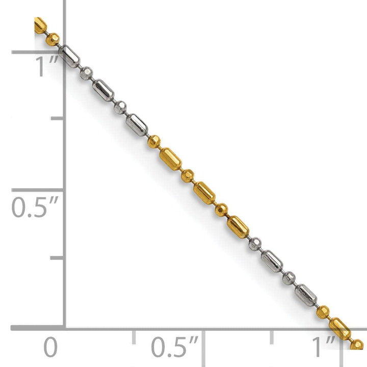 Chisel Chains White Yellow Rhodium Brass Plated Fancy Chain