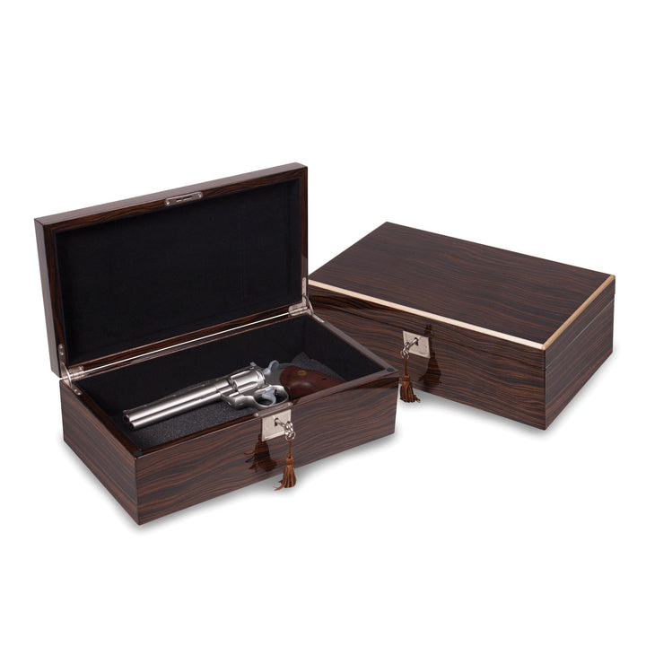 Lovely Rita's Collector Box Ebony Veneer Multi Use Locking Collector Box