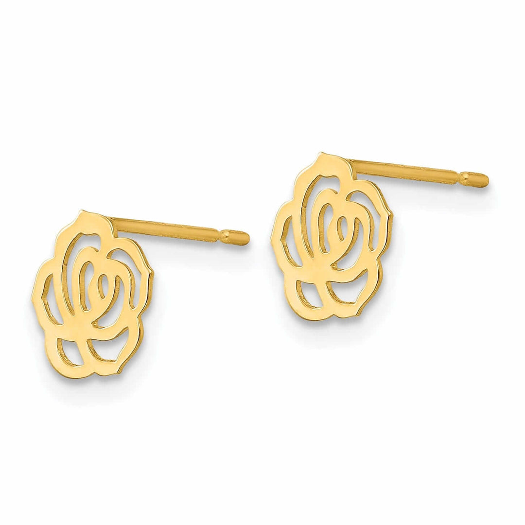 Lovely Rita's Earrings 14k Madi K Childrens Flower Post Earrings