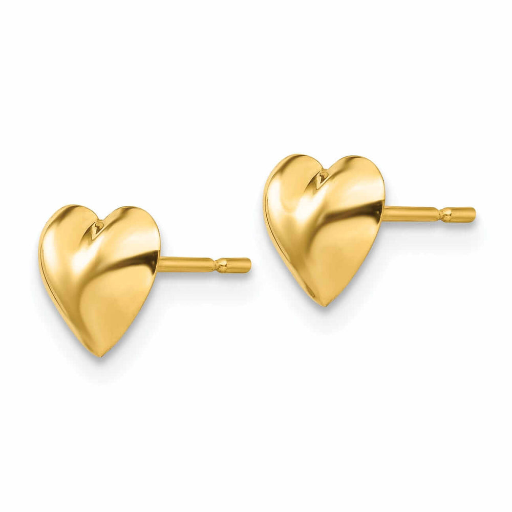 Lovely Rita's Earrings 14k Madi K Childrens Heart Post Earrings