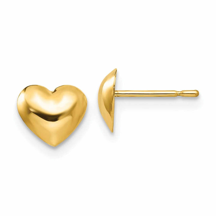 Lovely Rita's Earrings 14k Madi K Childrens Heart Post Earrings