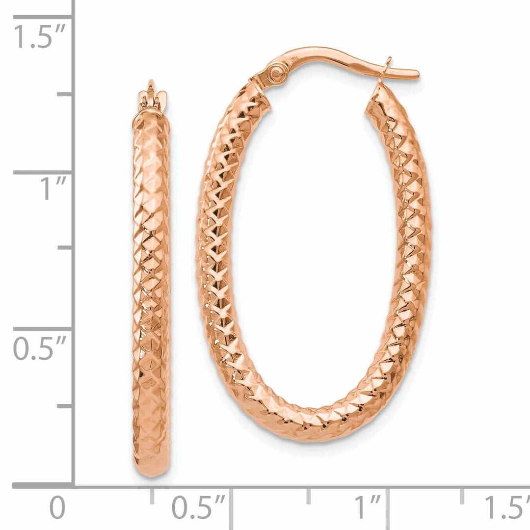 Lovely Rita's Earrings 14k Rose Gold Forever Lite Earrings