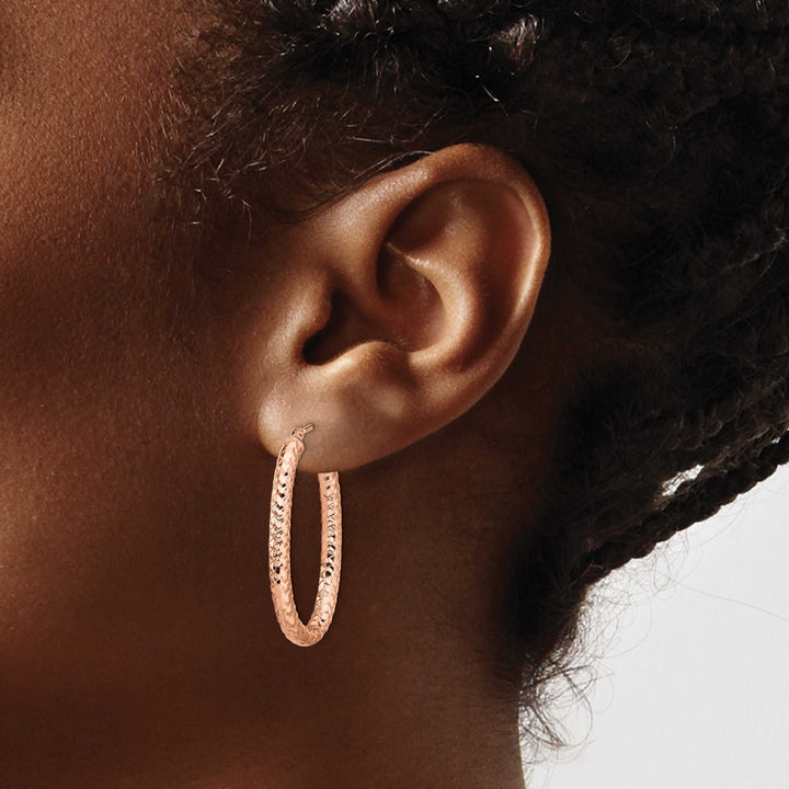 Lovely Rita's Earrings 14k Rose Gold Forever Lite Earrings