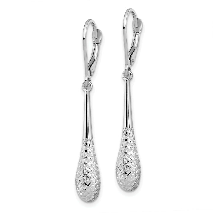 Lovely Rita's Earrings 14k White Gold Dangle Earrings