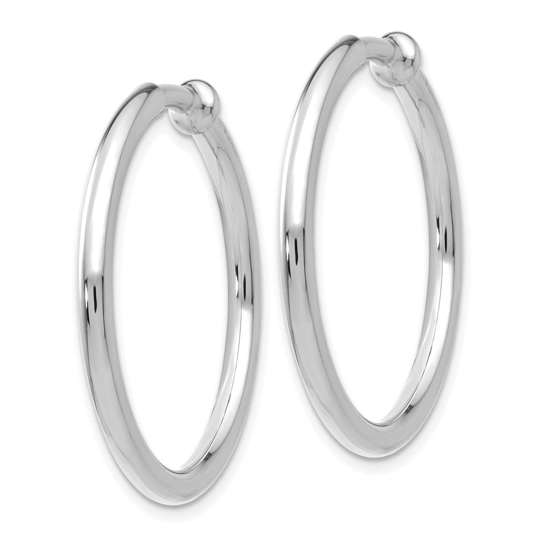 Lovely Rita's Earrings 14k White Gold Non-Pierced Earrings