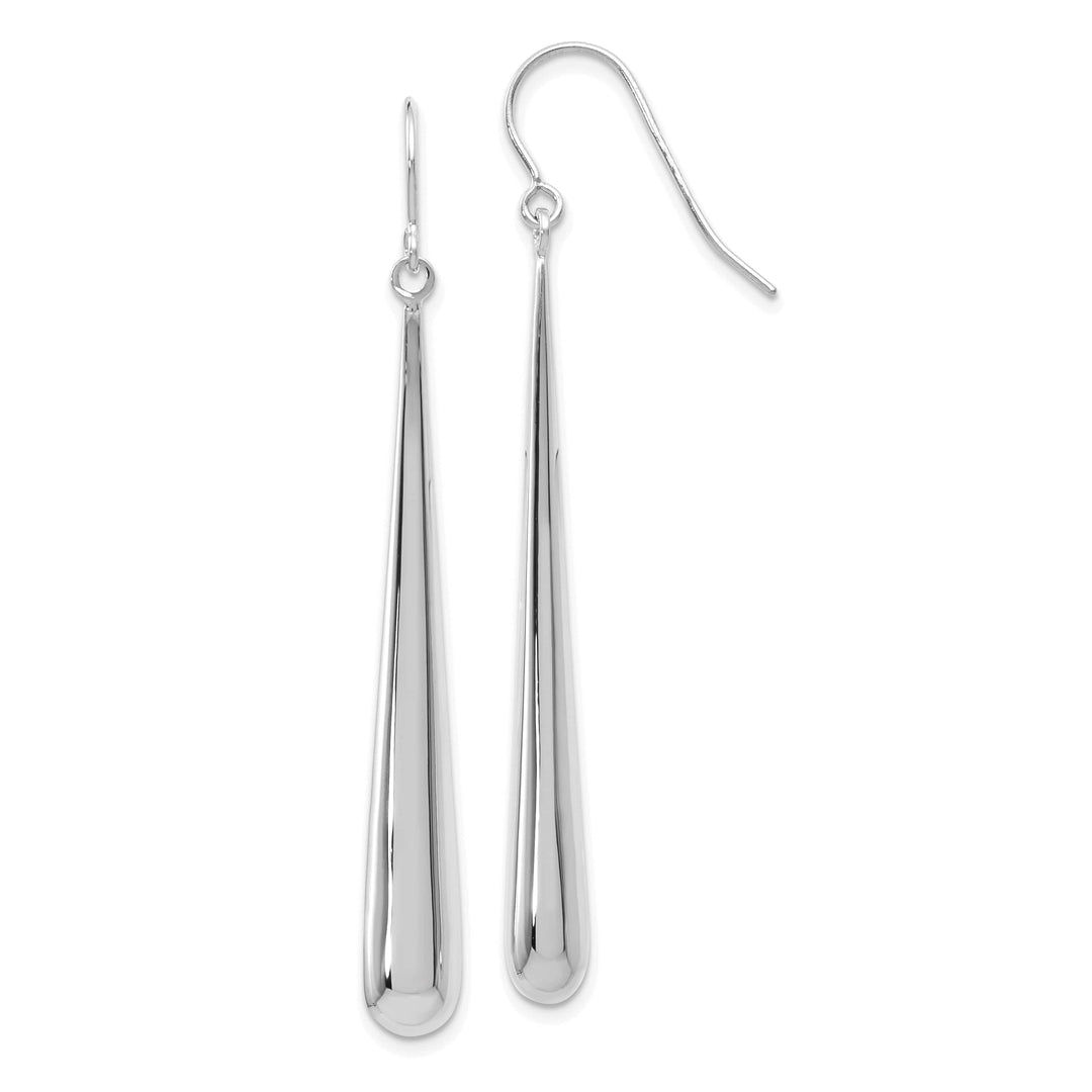 Lovely Rita's Earrings 14k White Gold Shepherd Hook Earrings