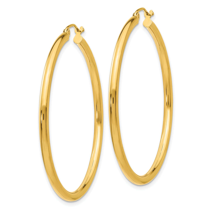 Lovely Rita's Earrings 14k Yellow Gold 2.5MM Lightweight Round Earrings