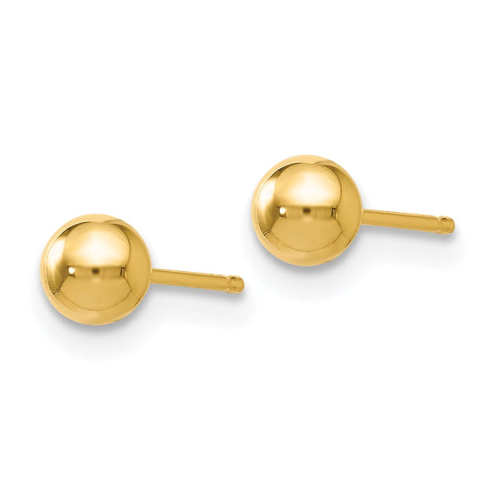 Lovely Rita's Earrings 14k Yellow Gold 4mm Ball Post Earrings