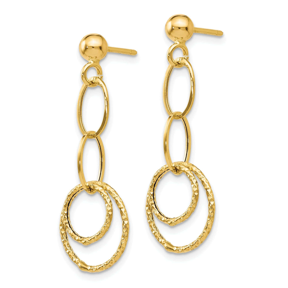Lovely Rita's Earrings 14k Yellow Gold Dangle Earrings