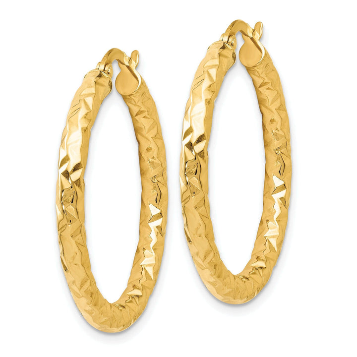 Lovely Rita's Earrings 14k Yellow Gold Forever Lite Hoop Earrings
