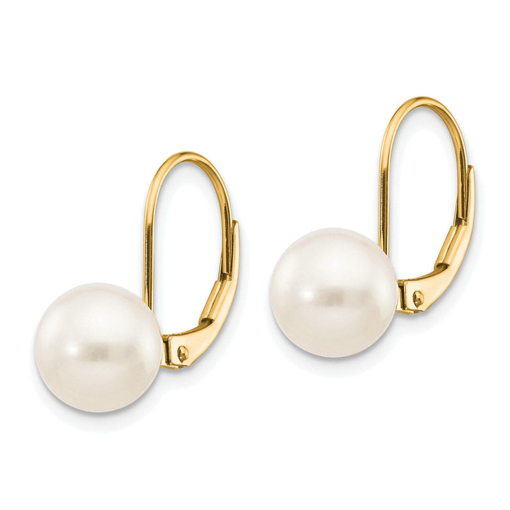 Lovely Rita's Earrings 14k Yellow Gold Freshwater Cultured Pearl Earrings